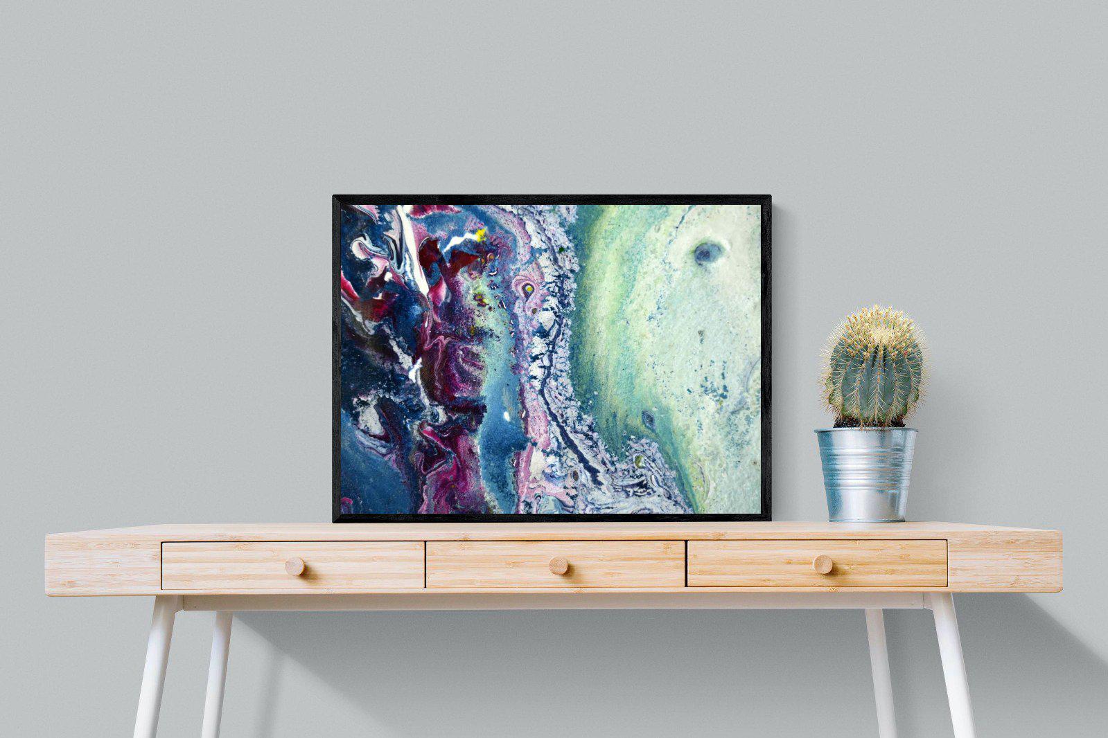 Berry Blend-Wall_Art-80 x 60cm-Mounted Canvas-Black-Pixalot