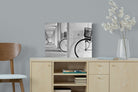 Bike & Basket-Wall_Art-60 x 45cm-Mounted Canvas-No Frame-Pixalot