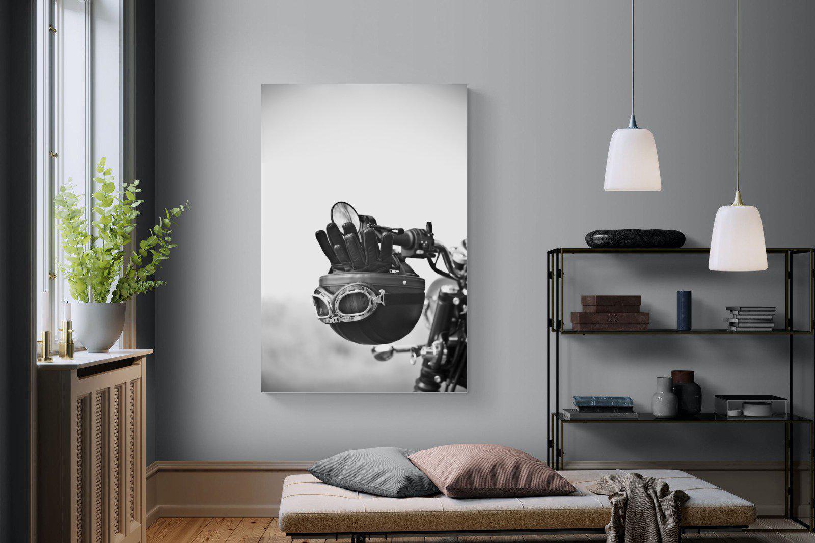 Biker Gear-Wall_Art-120 x 180cm-Mounted Canvas-No Frame-Pixalot