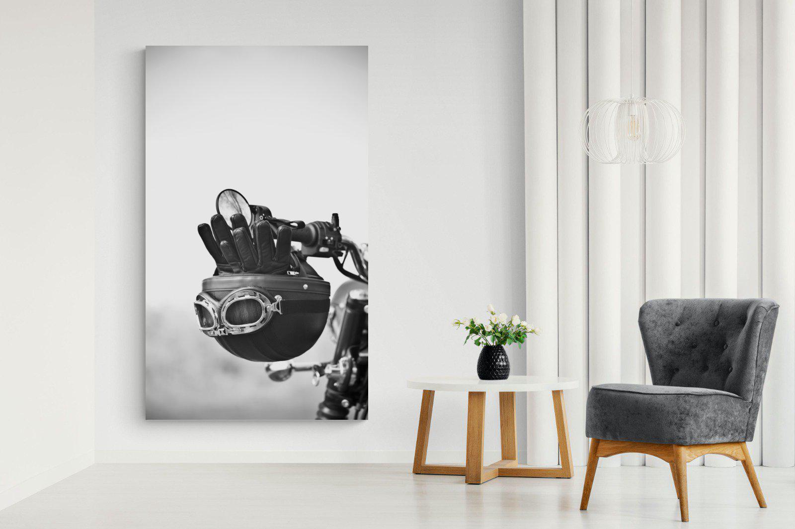 Biker Gear-Wall_Art-130 x 220cm-Mounted Canvas-No Frame-Pixalot