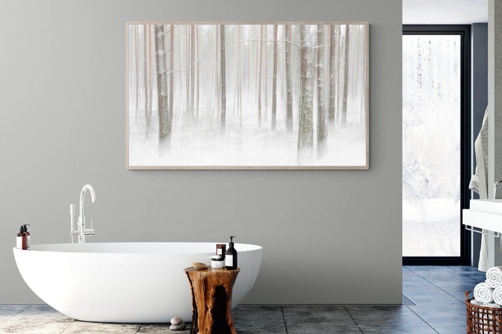 Birch Forest-Wall_Art-180 x 110cm-Mounted Canvas-Wood-Pixalot