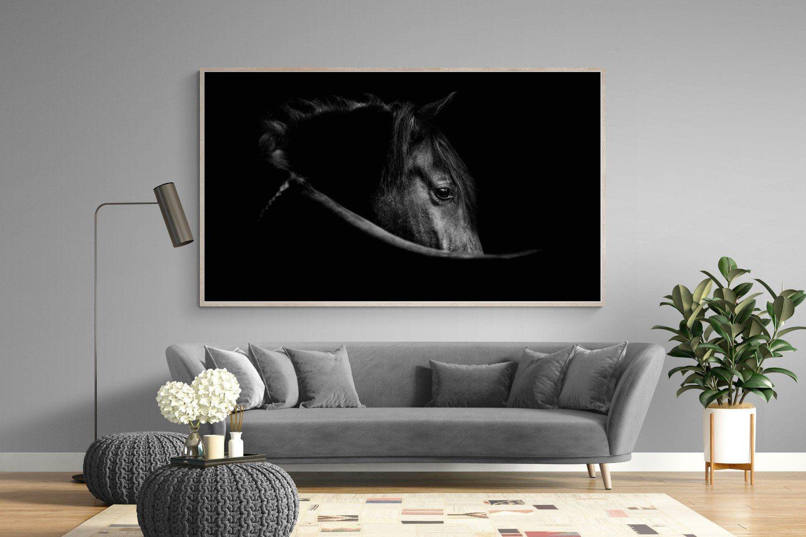 Black Beauty-Wall_Art-220 x 130cm-Mounted Canvas-Wood-Pixalot
