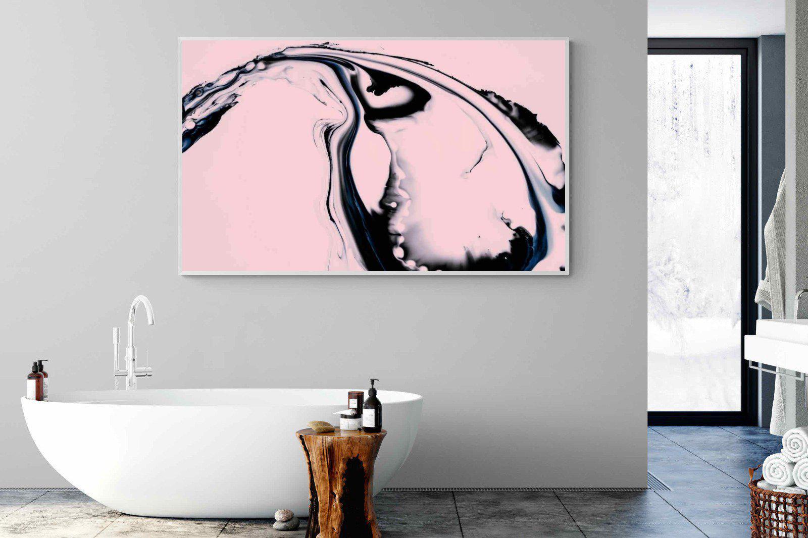 Black Ink-Wall_Art-180 x 110cm-Mounted Canvas-White-Pixalot