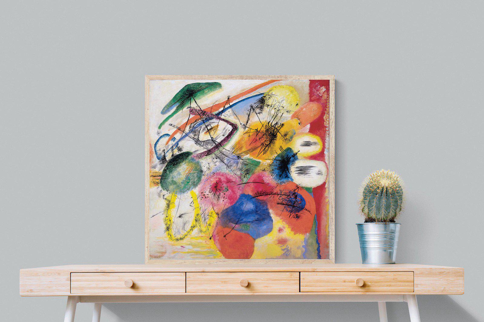 Black Lines-Wall_Art-80 x 80cm-Mounted Canvas-Wood-Pixalot