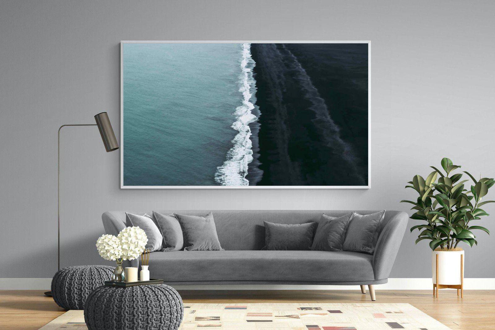 Black Shore-Wall_Art-220 x 130cm-Mounted Canvas-White-Pixalot
