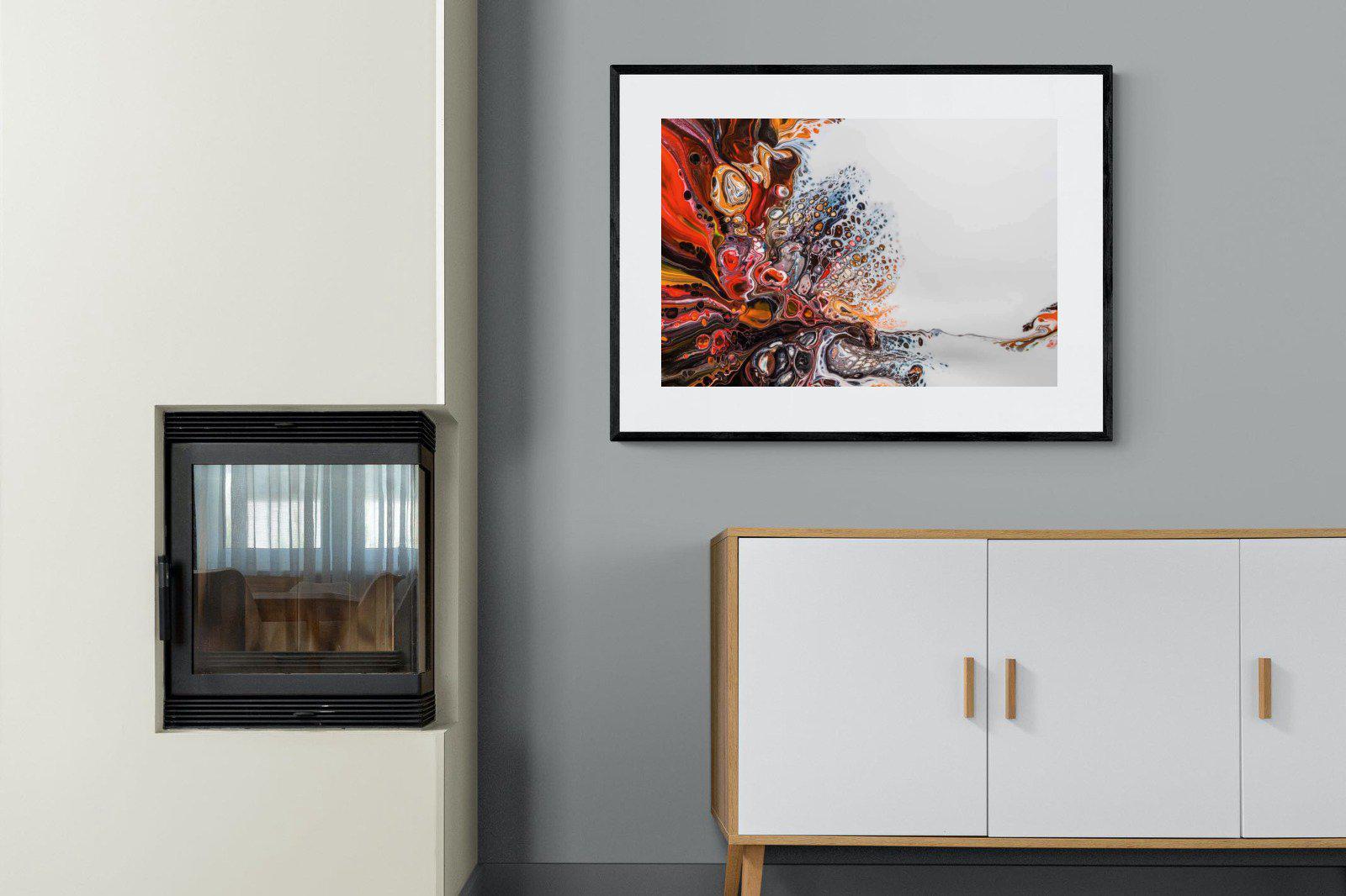 Blend-Wall_Art-100 x 75cm-Framed Print-Black-Pixalot