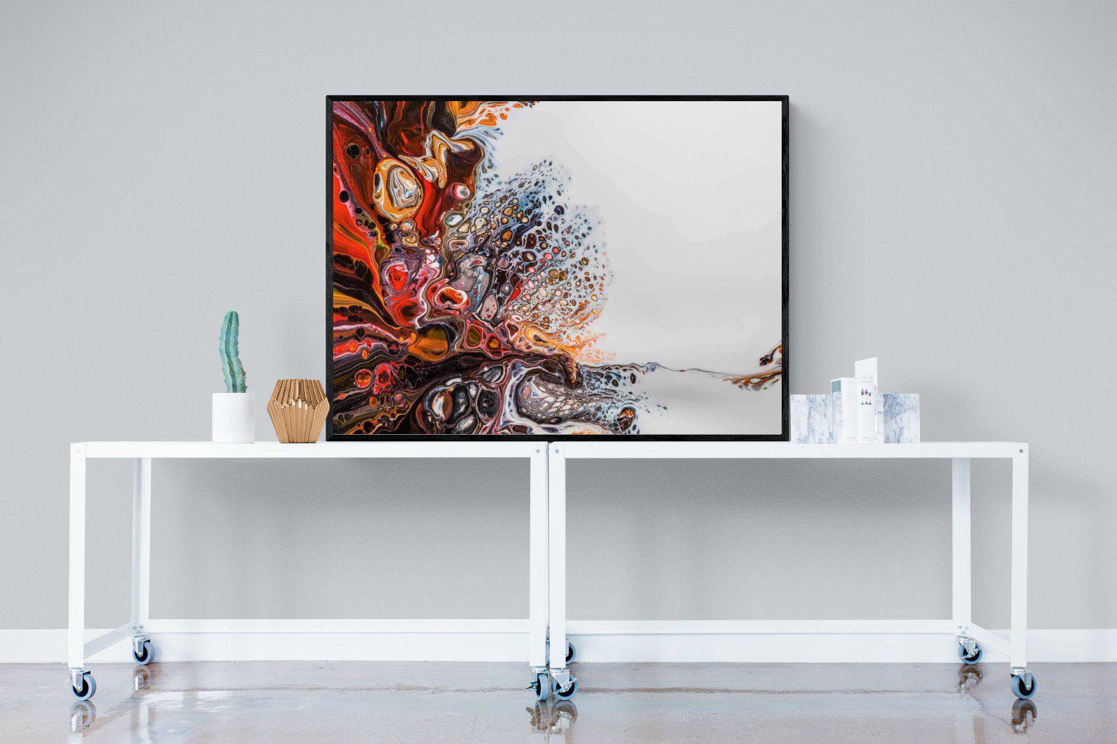 Blend-Wall_Art-120 x 90cm-Mounted Canvas-Black-Pixalot