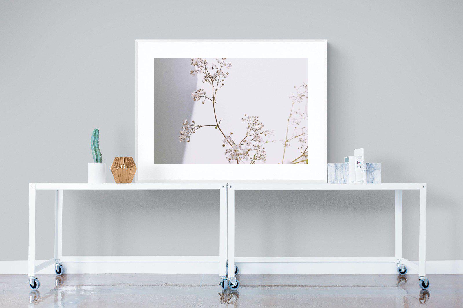 Blossom-Wall_Art-120 x 90cm-Framed Print-White-Pixalot