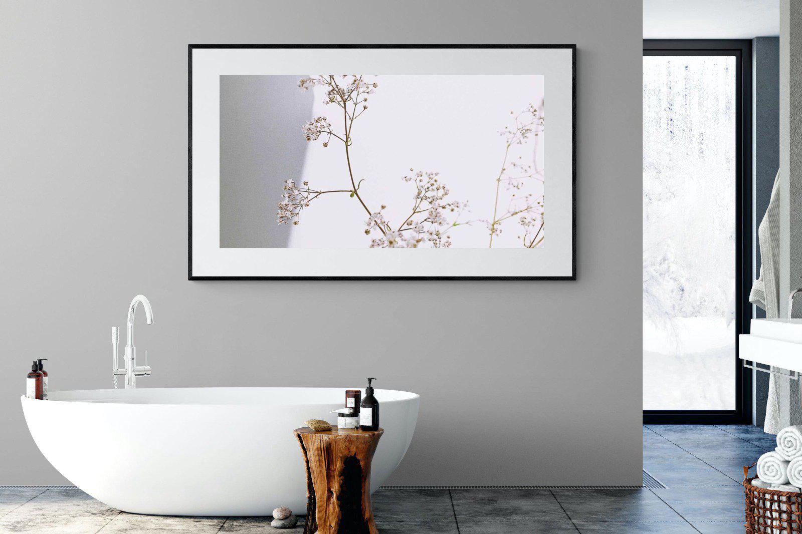 Blossom-Wall_Art-180 x 110cm-Framed Print-Black-Pixalot