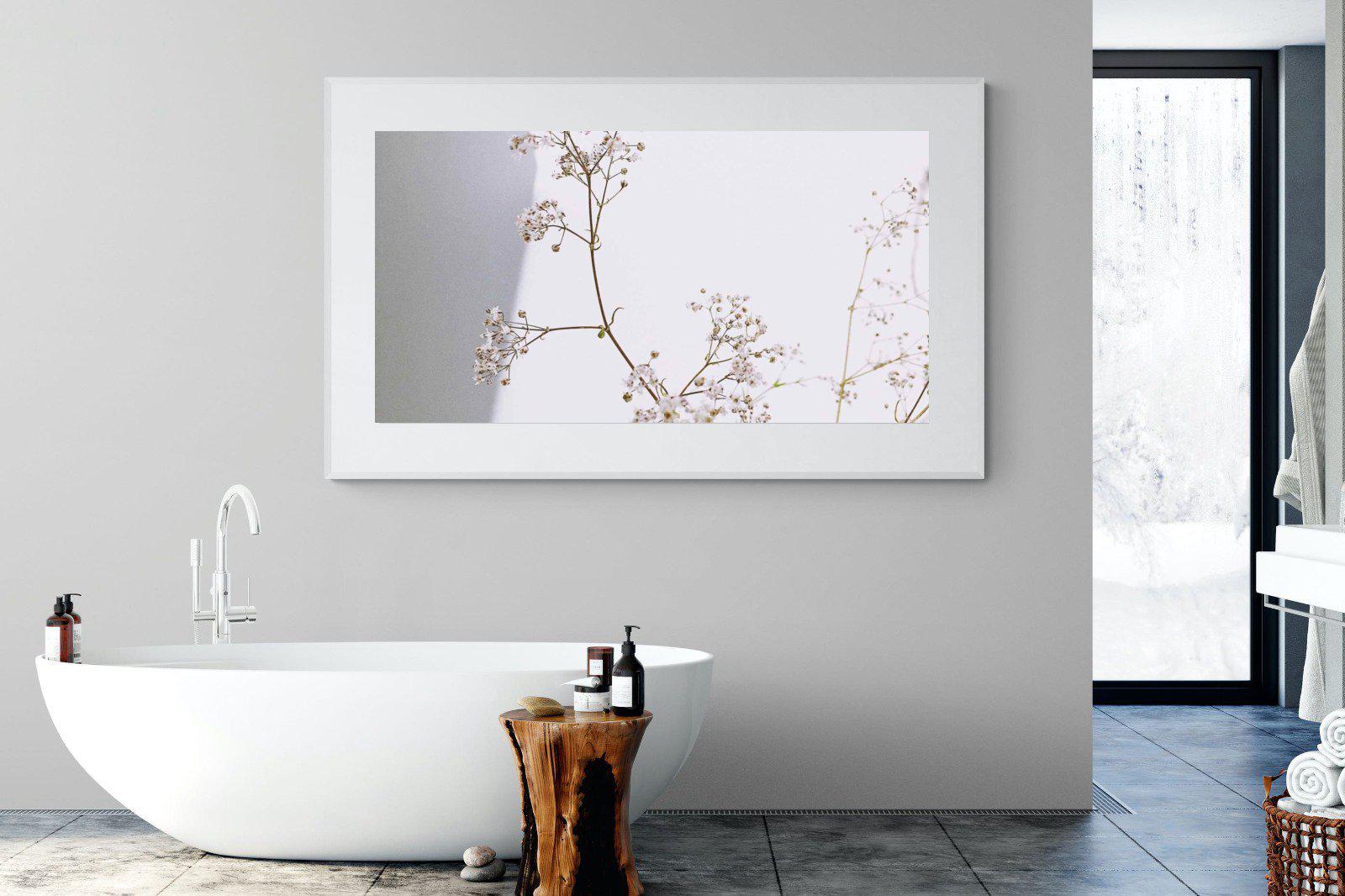 Blossom-Wall_Art-180 x 110cm-Framed Print-White-Pixalot