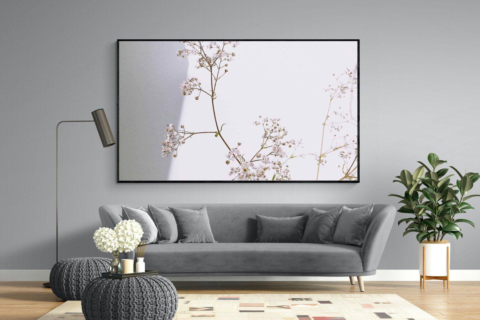 Blossom-Wall_Art-220 x 130cm-Mounted Canvas-Black-Pixalot