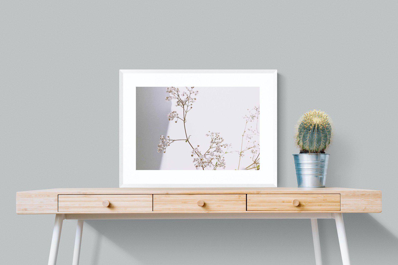 Blossom-Wall_Art-80 x 60cm-Framed Print-White-Pixalot
