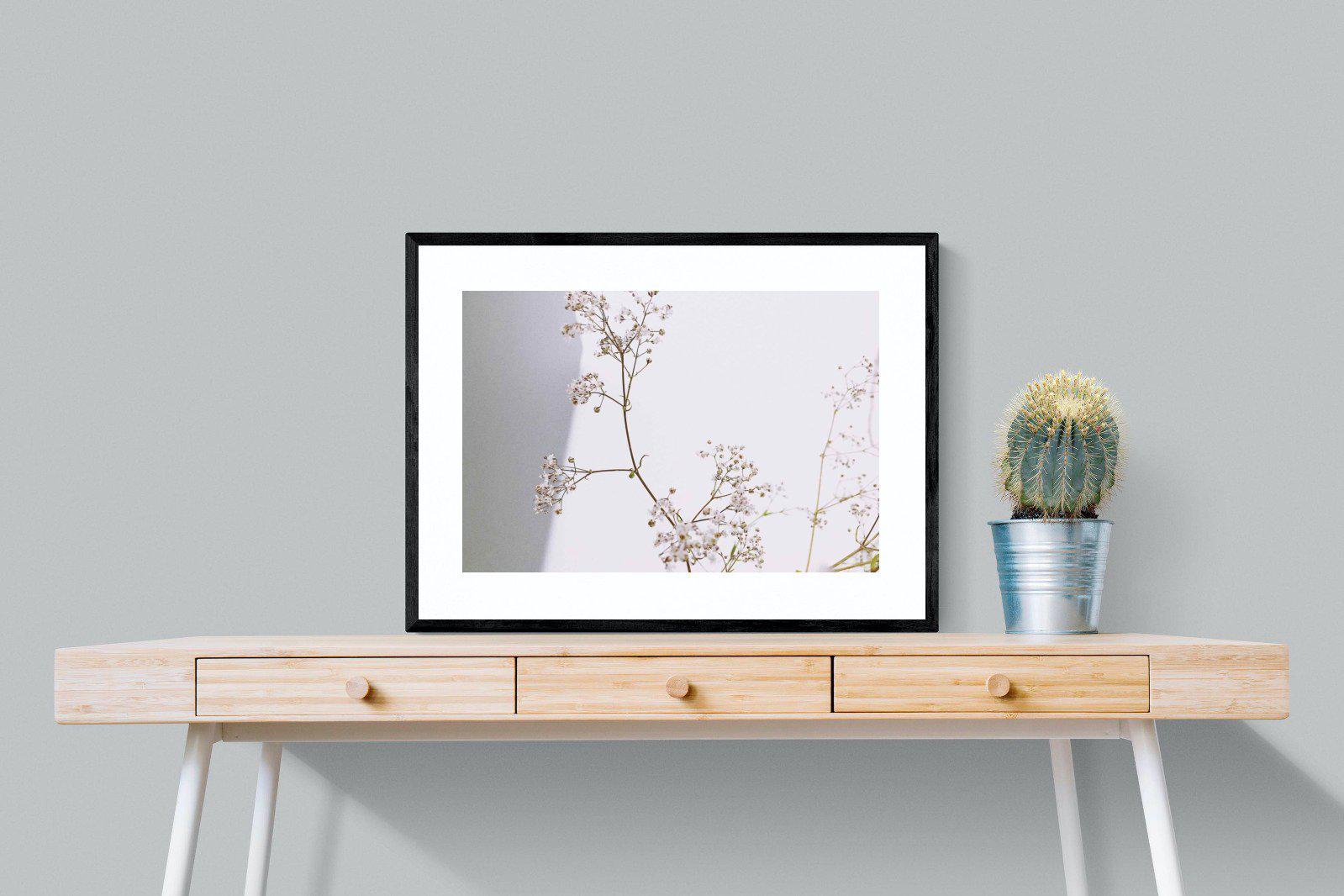 Blossom-Wall_Art-80 x 60cm-Framed Print-Black-Pixalot