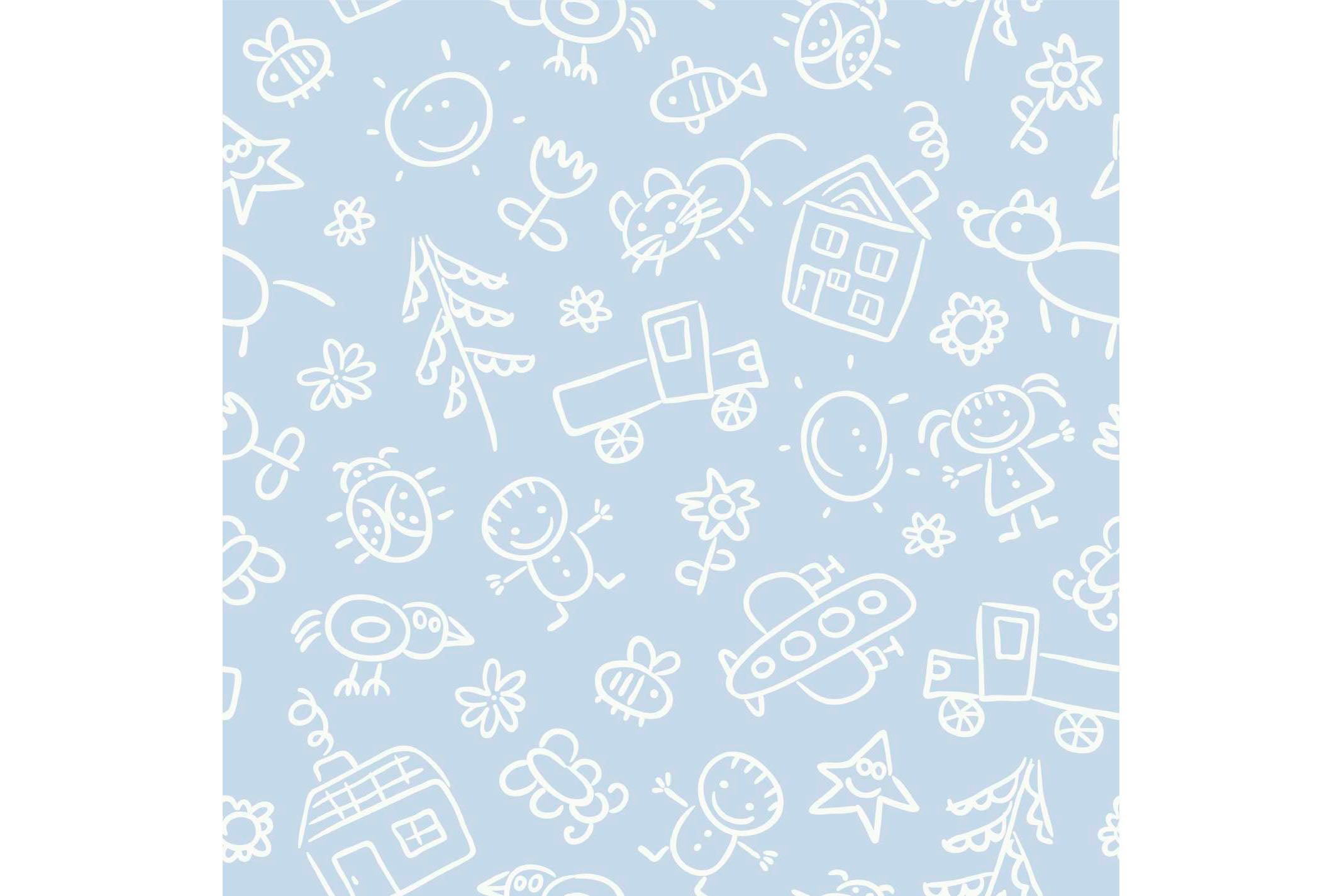 Blue Pattern-Wall_Art-Pixalot