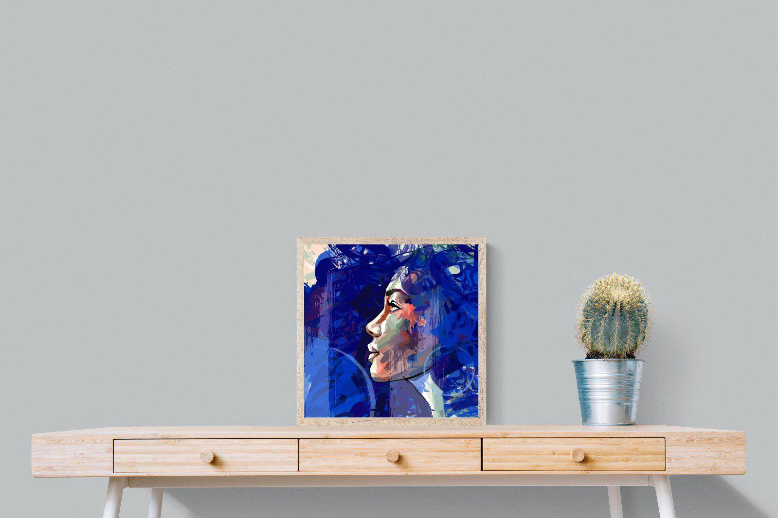 Blue View-Wall_Art-50 x 50cm-Mounted Canvas-Wood-Pixalot