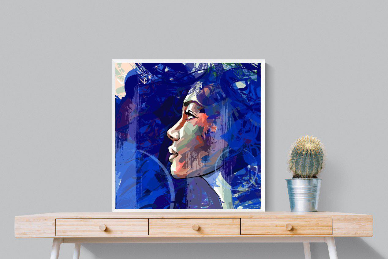 Blue View-Wall_Art-80 x 80cm-Mounted Canvas-White-Pixalot