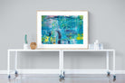Blueish-Wall_Art-120 x 90cm-Framed Print-Wood-Pixalot