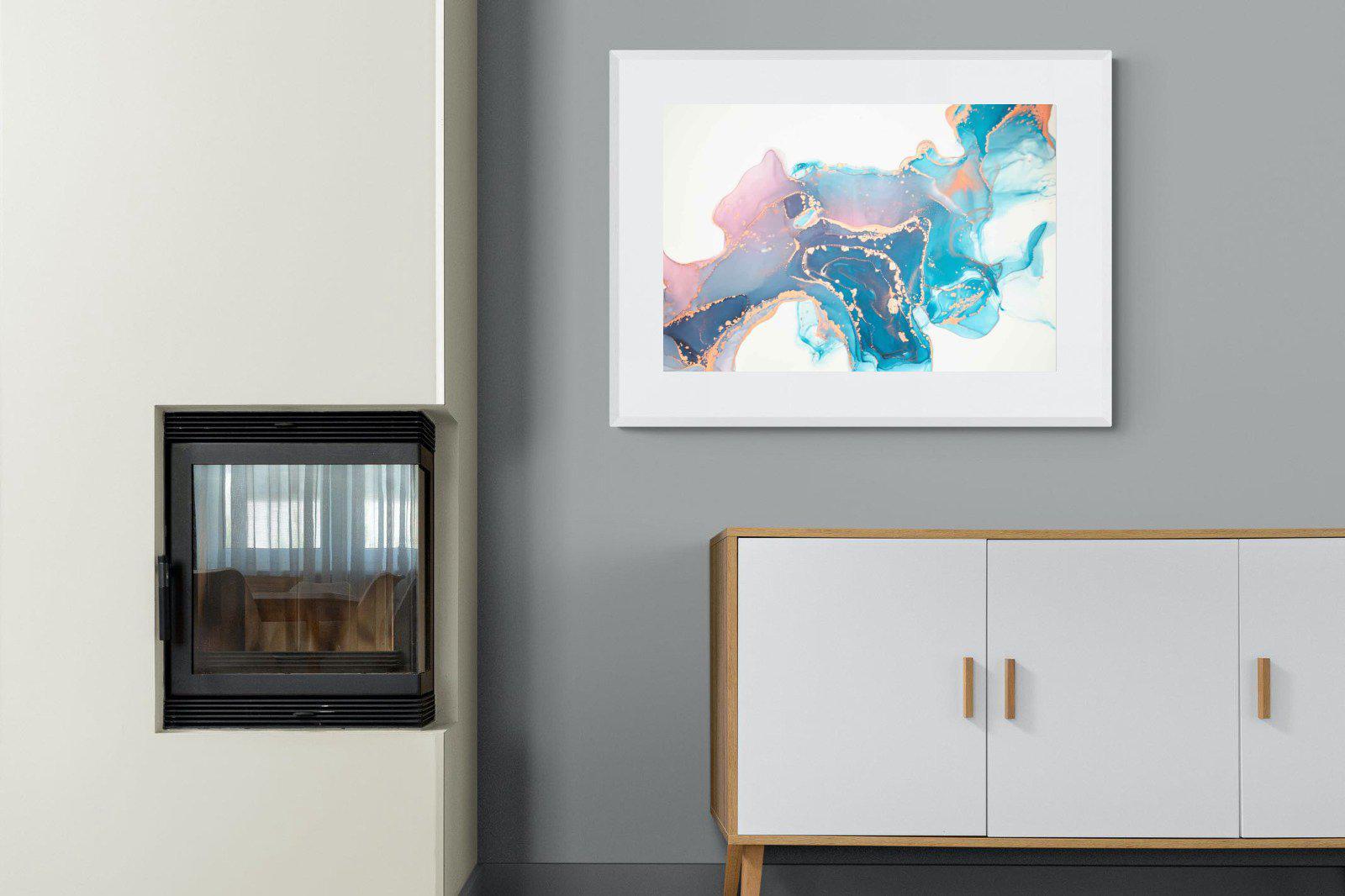 Blush-Wall_Art-100 x 75cm-Framed Print-White-Pixalot