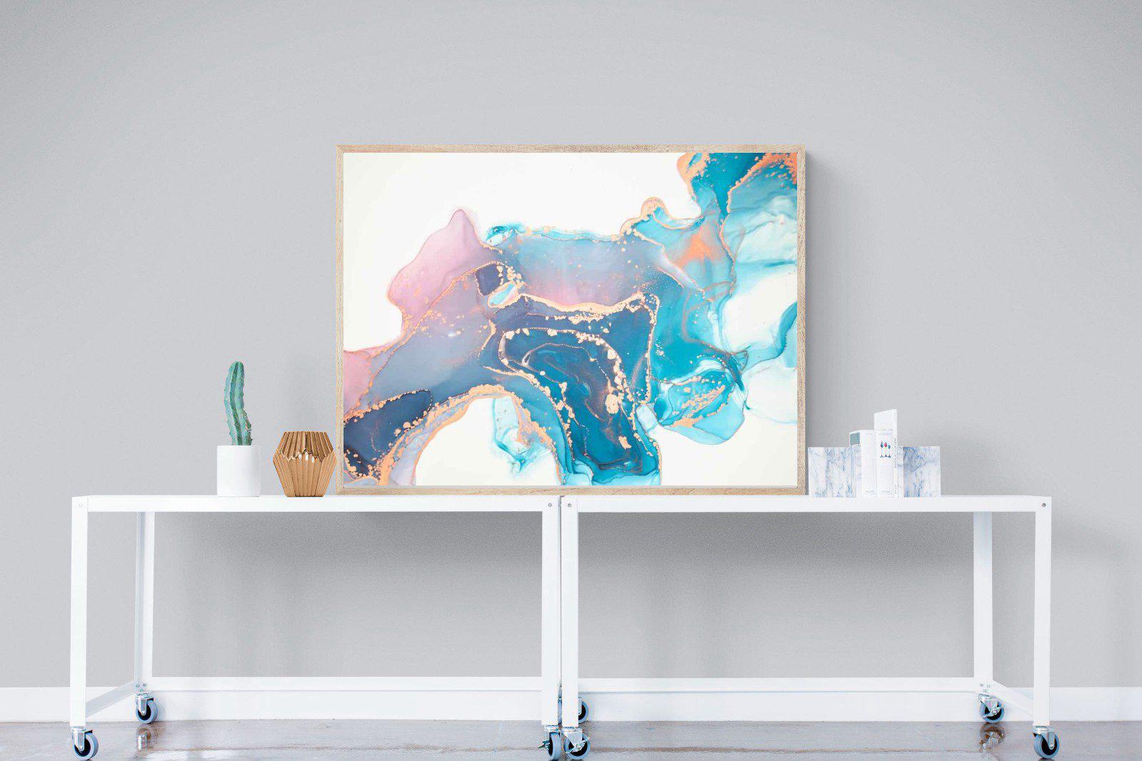 Blush-Wall_Art-120 x 90cm-Mounted Canvas-Wood-Pixalot