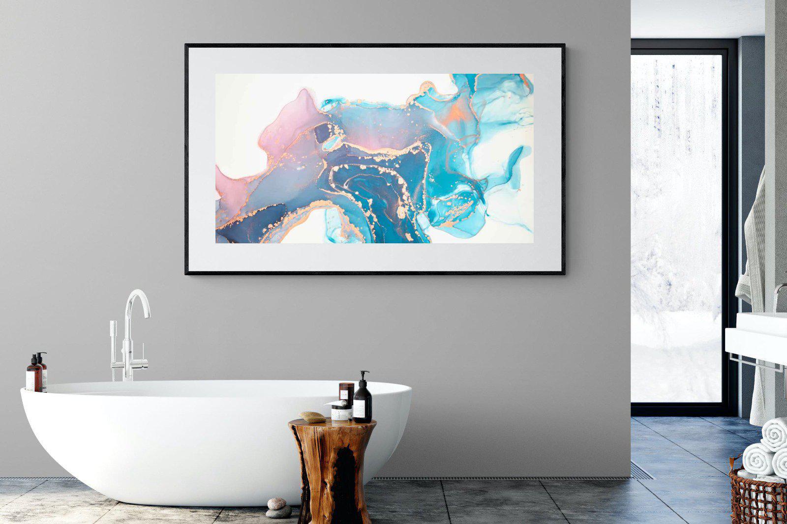 Blush-Wall_Art-180 x 110cm-Framed Print-Black-Pixalot