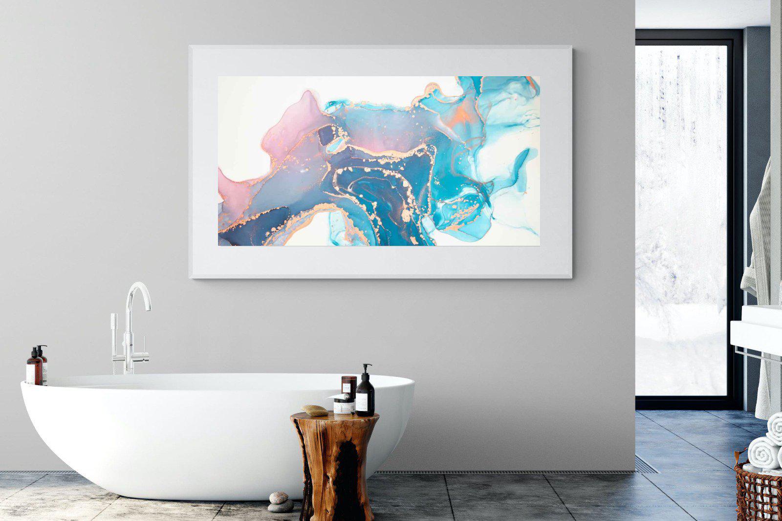 Blush-Wall_Art-180 x 110cm-Framed Print-White-Pixalot