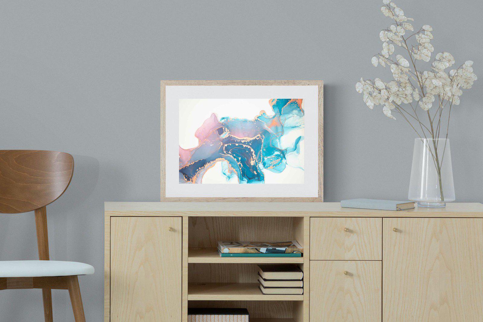 Blush-Wall_Art-60 x 45cm-Framed Print-Wood-Pixalot