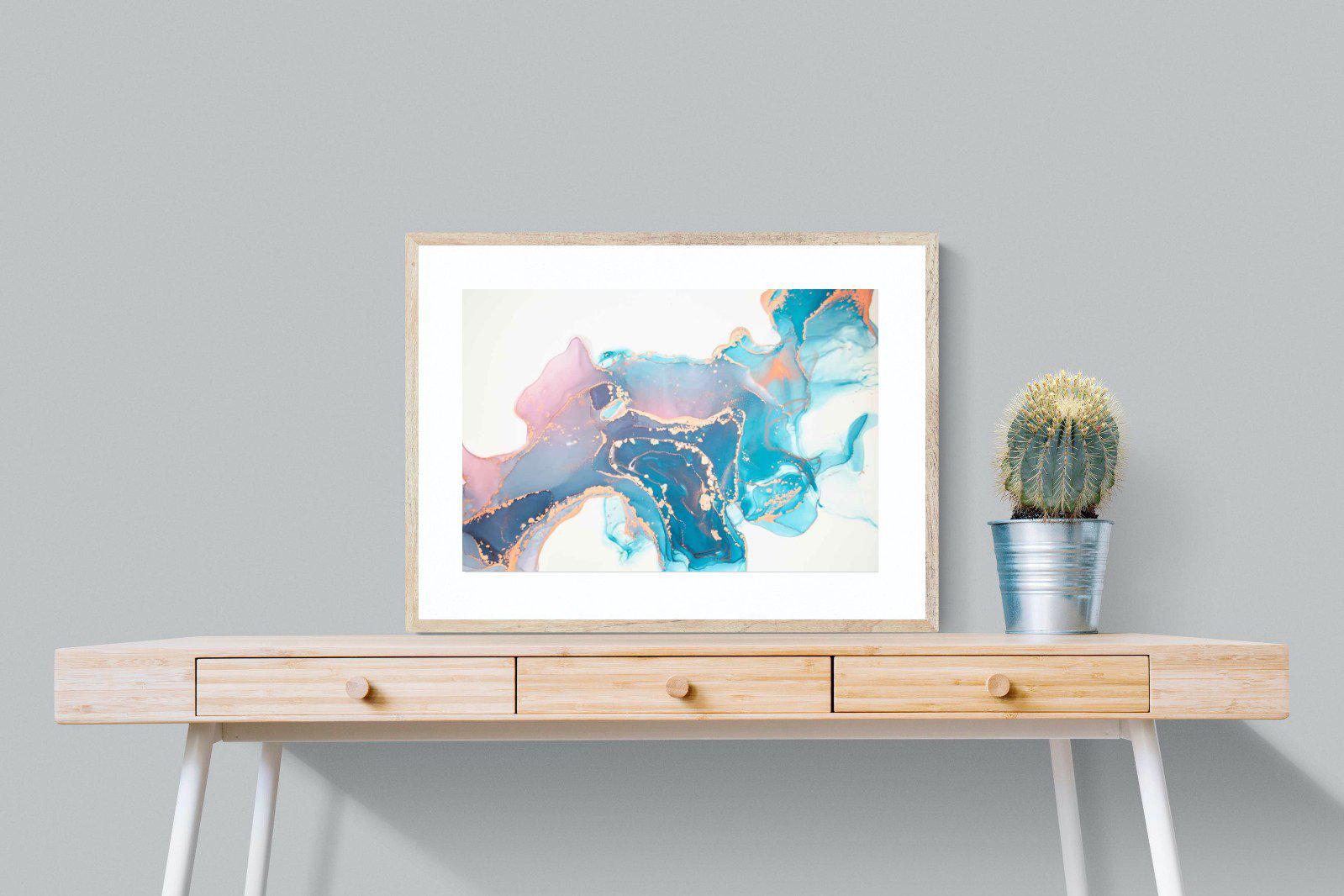 Blush-Wall_Art-80 x 60cm-Framed Print-Wood-Pixalot