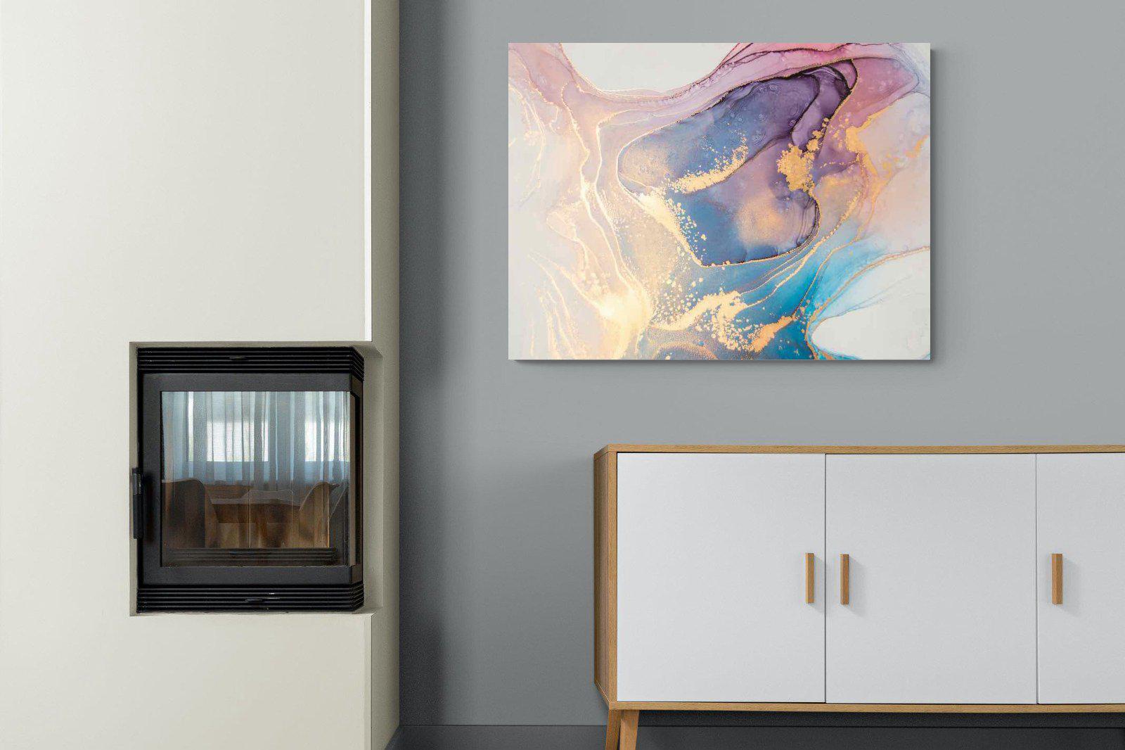 Blushing-Wall_Art-100 x 75cm-Mounted Canvas-No Frame-Pixalot