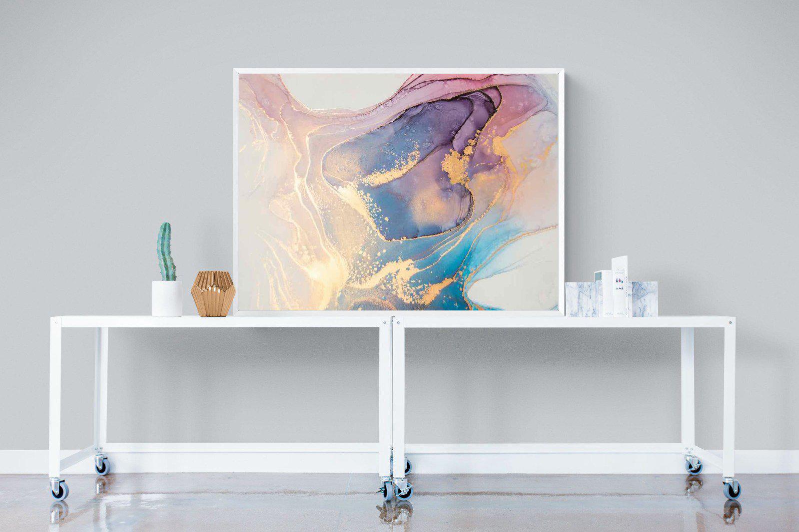 Blushing-Wall_Art-120 x 90cm-Mounted Canvas-White-Pixalot