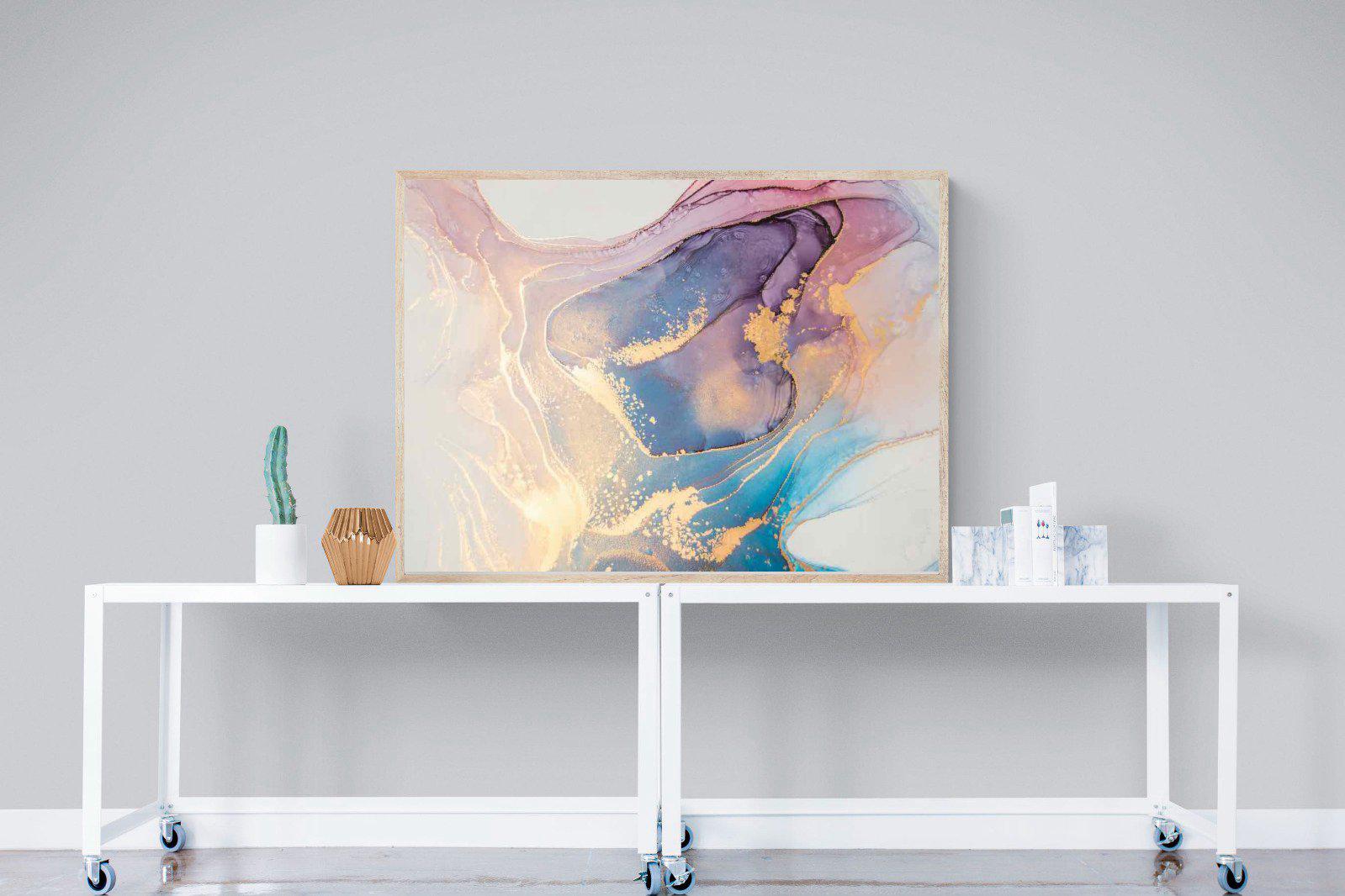 Blushing-Wall_Art-120 x 90cm-Mounted Canvas-Wood-Pixalot