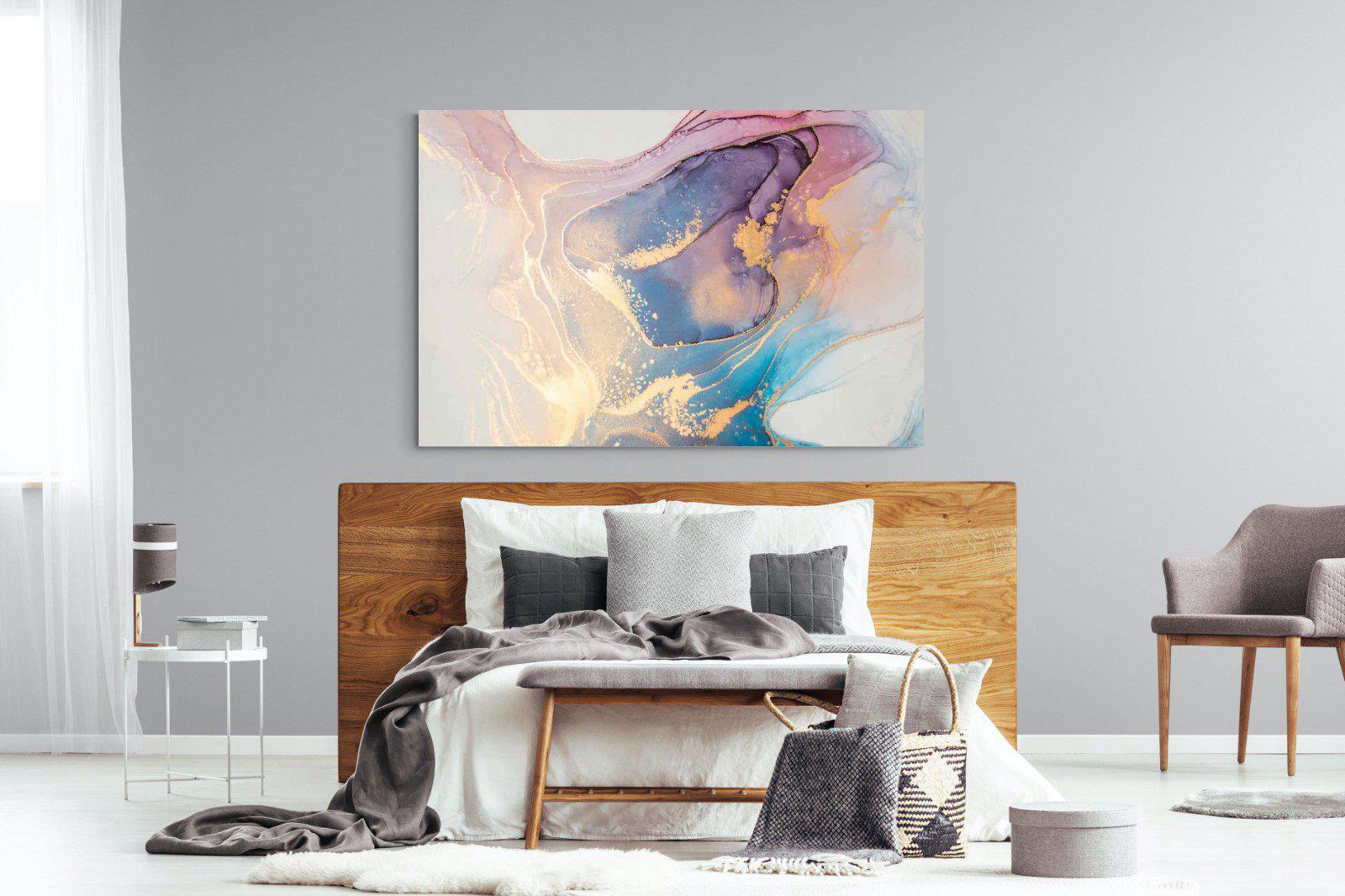 Blushing-Wall_Art-150 x 100cm-Mounted Canvas-No Frame-Pixalot