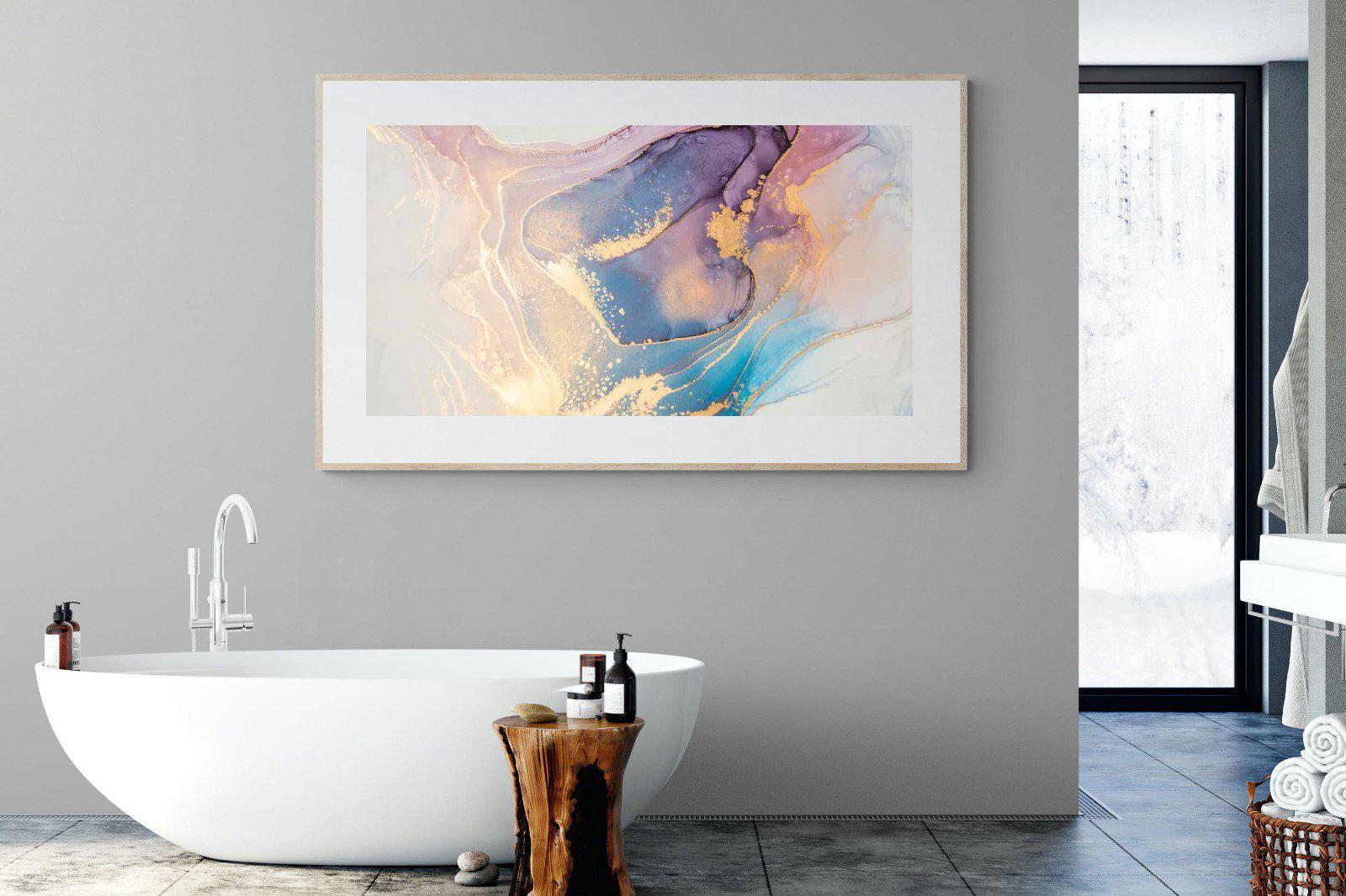 Blushing-Wall_Art-180 x 110cm-Framed Print-Wood-Pixalot