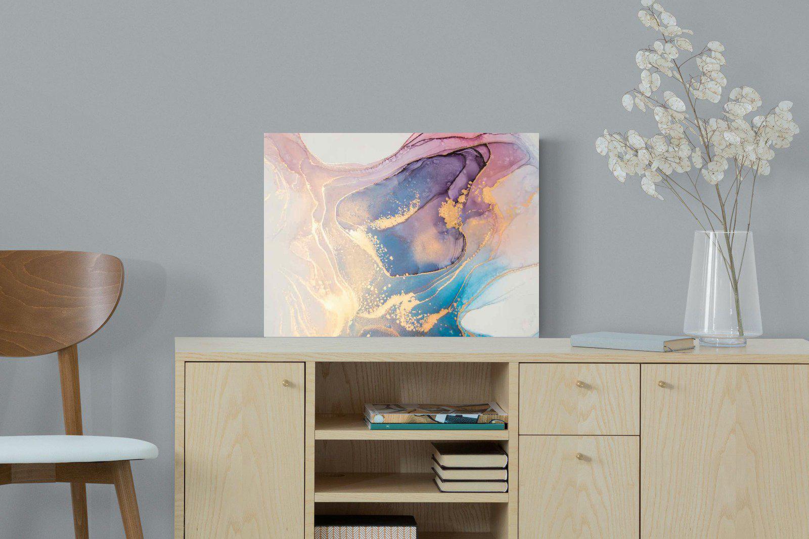 Blushing-Wall_Art-60 x 45cm-Mounted Canvas-No Frame-Pixalot