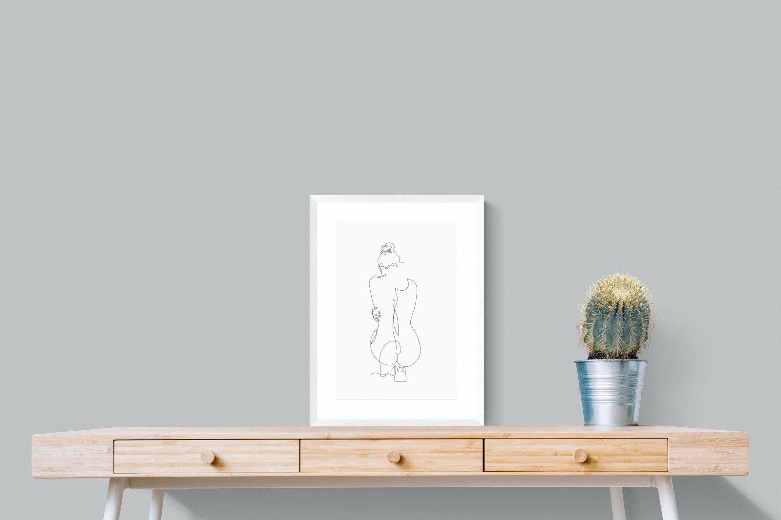 Body-Wall_Art-45 x 60cm-Framed Print-White-Pixalot