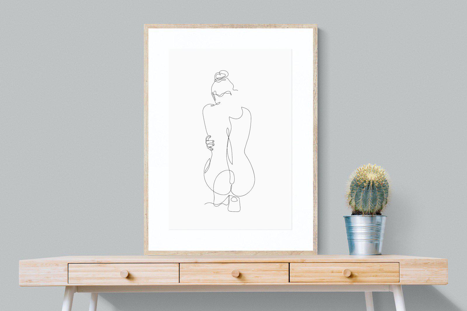 Body-Wall_Art-75 x 100cm-Framed Print-Wood-Pixalot