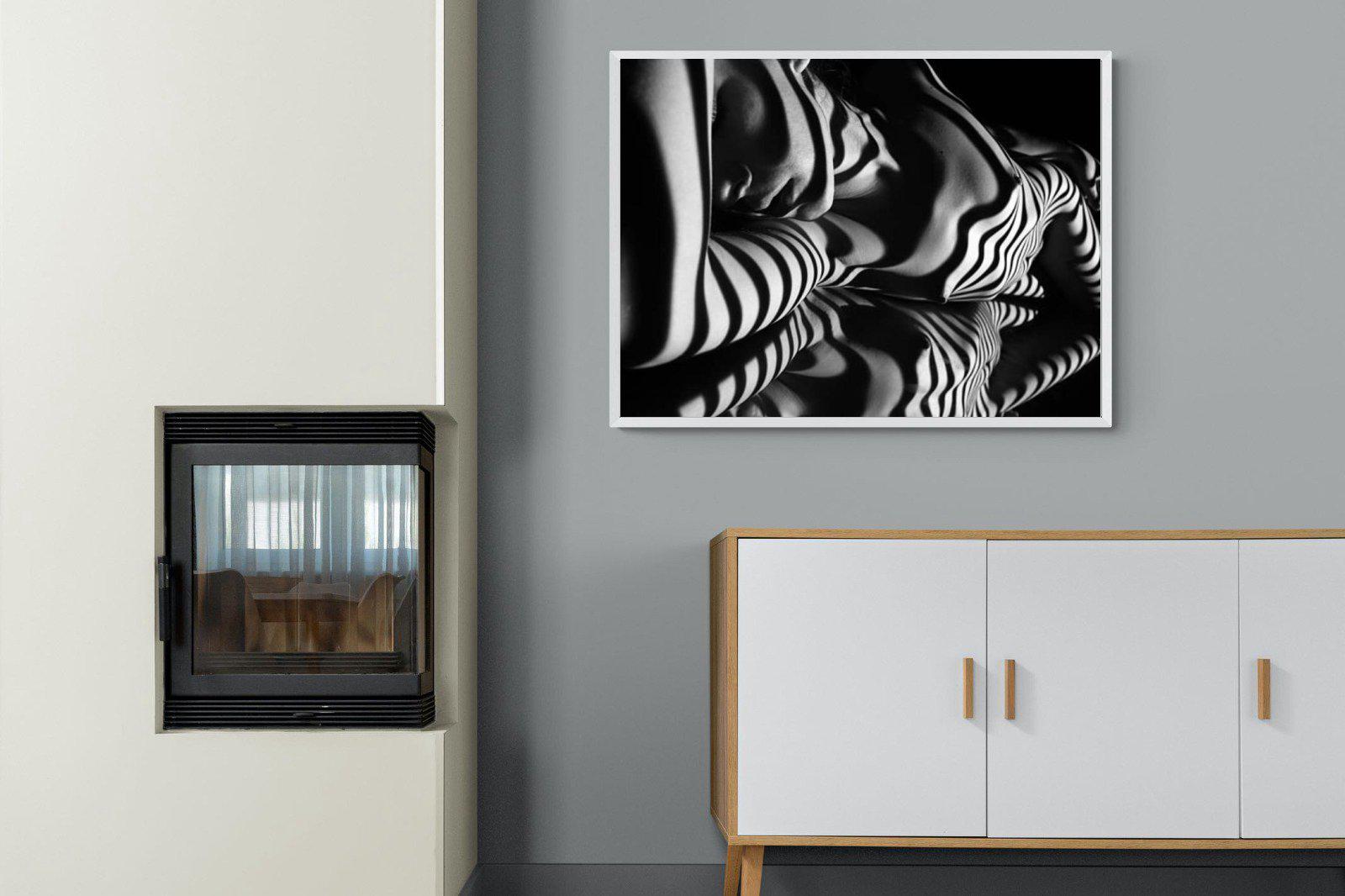 Body Shadows-Wall_Art-100 x 75cm-Mounted Canvas-White-Pixalot