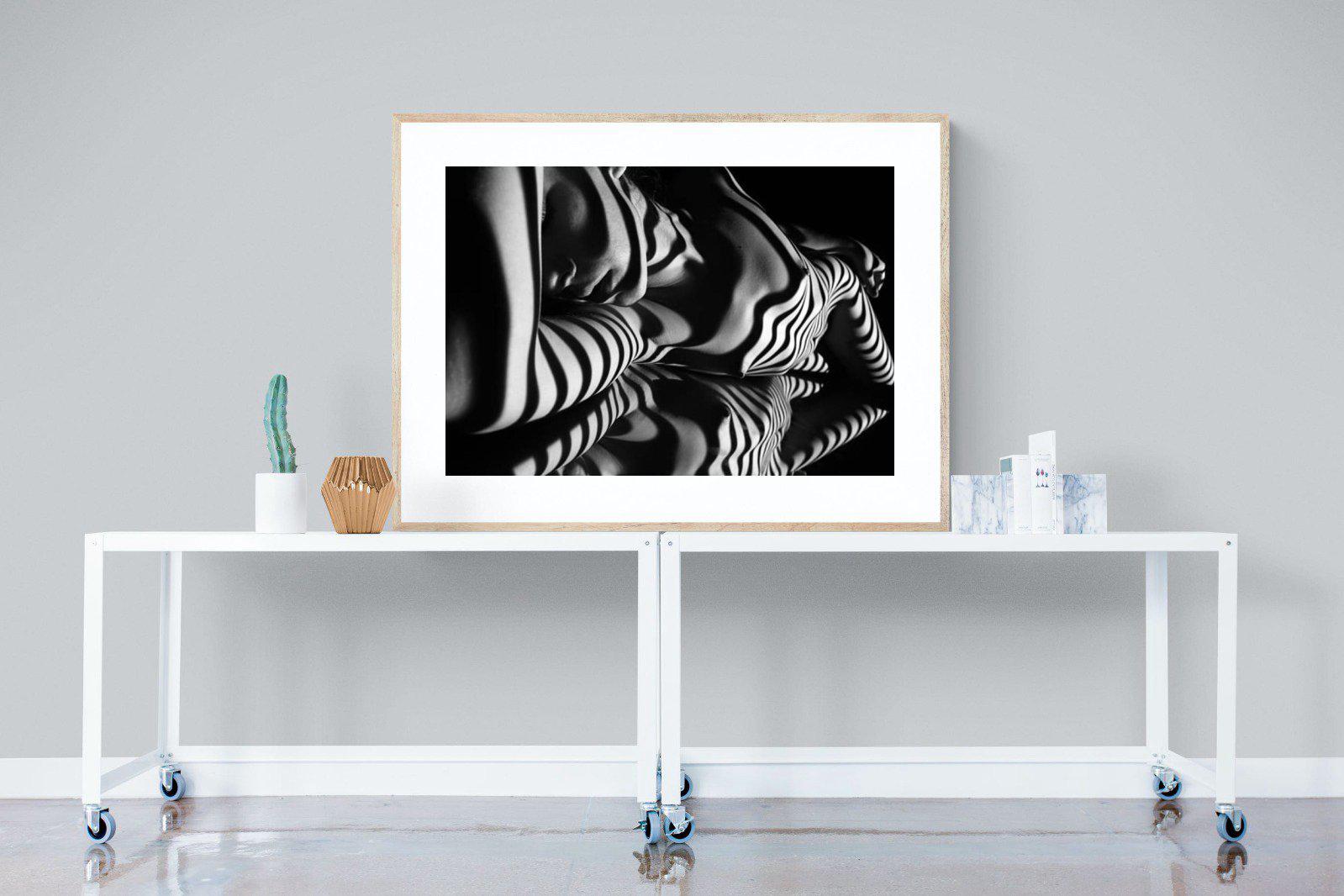 Body Shadows-Wall_Art-120 x 90cm-Framed Print-Wood-Pixalot