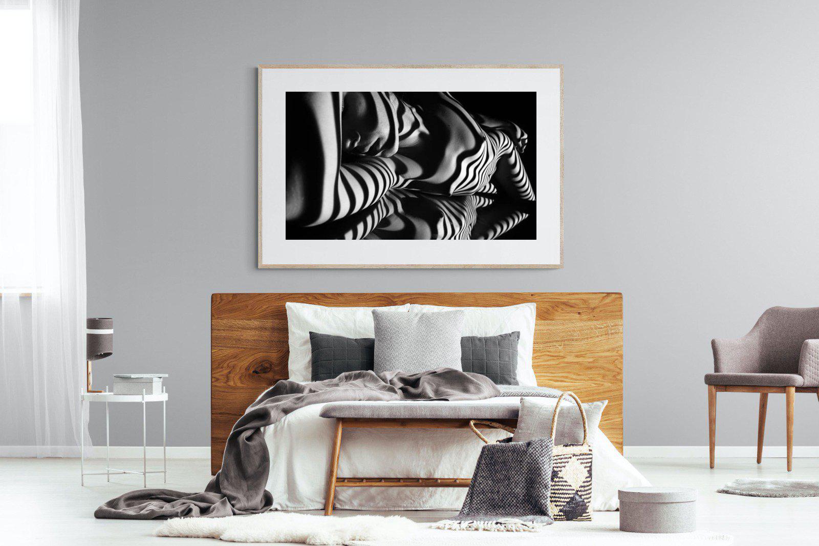 Body Shadows-Wall_Art-150 x 100cm-Framed Print-Wood-Pixalot