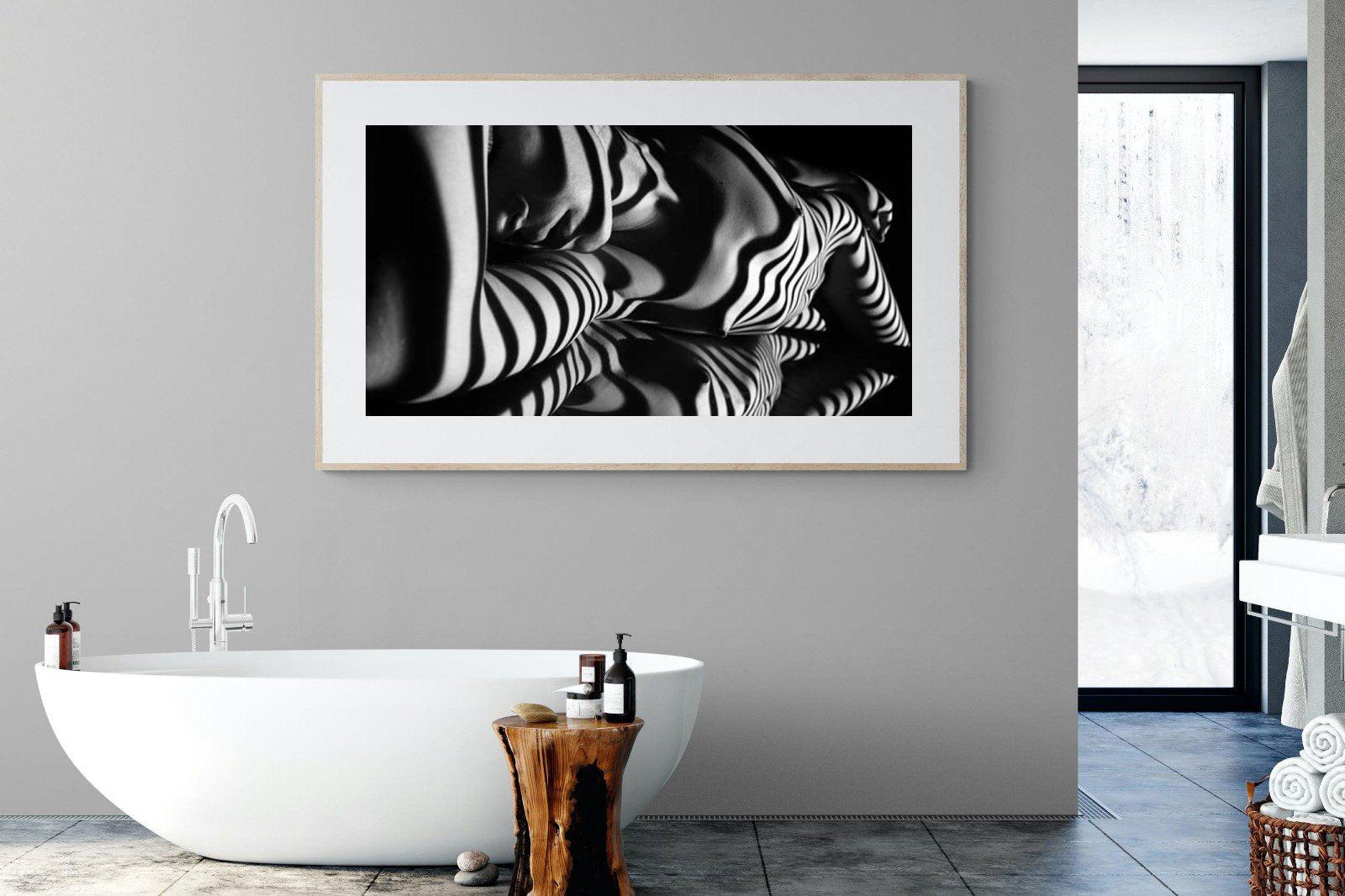 Body Shadows-Wall_Art-180 x 110cm-Framed Print-Wood-Pixalot