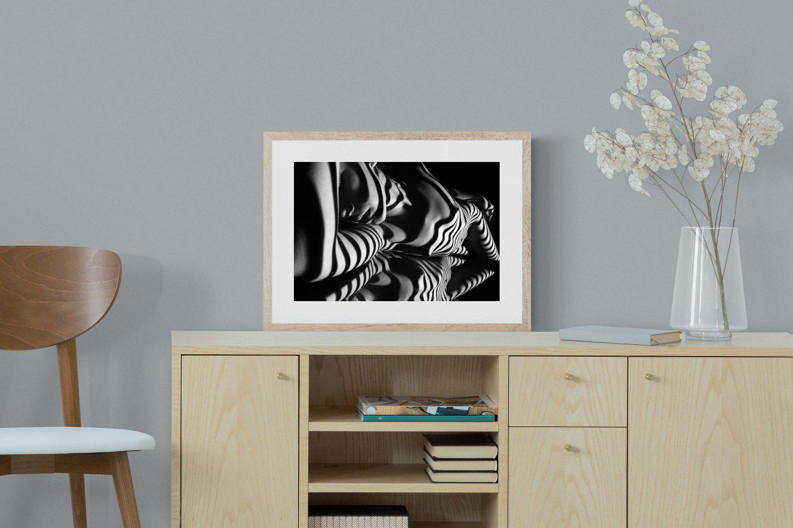 Body Shadows-Wall_Art-60 x 45cm-Framed Print-Wood-Pixalot