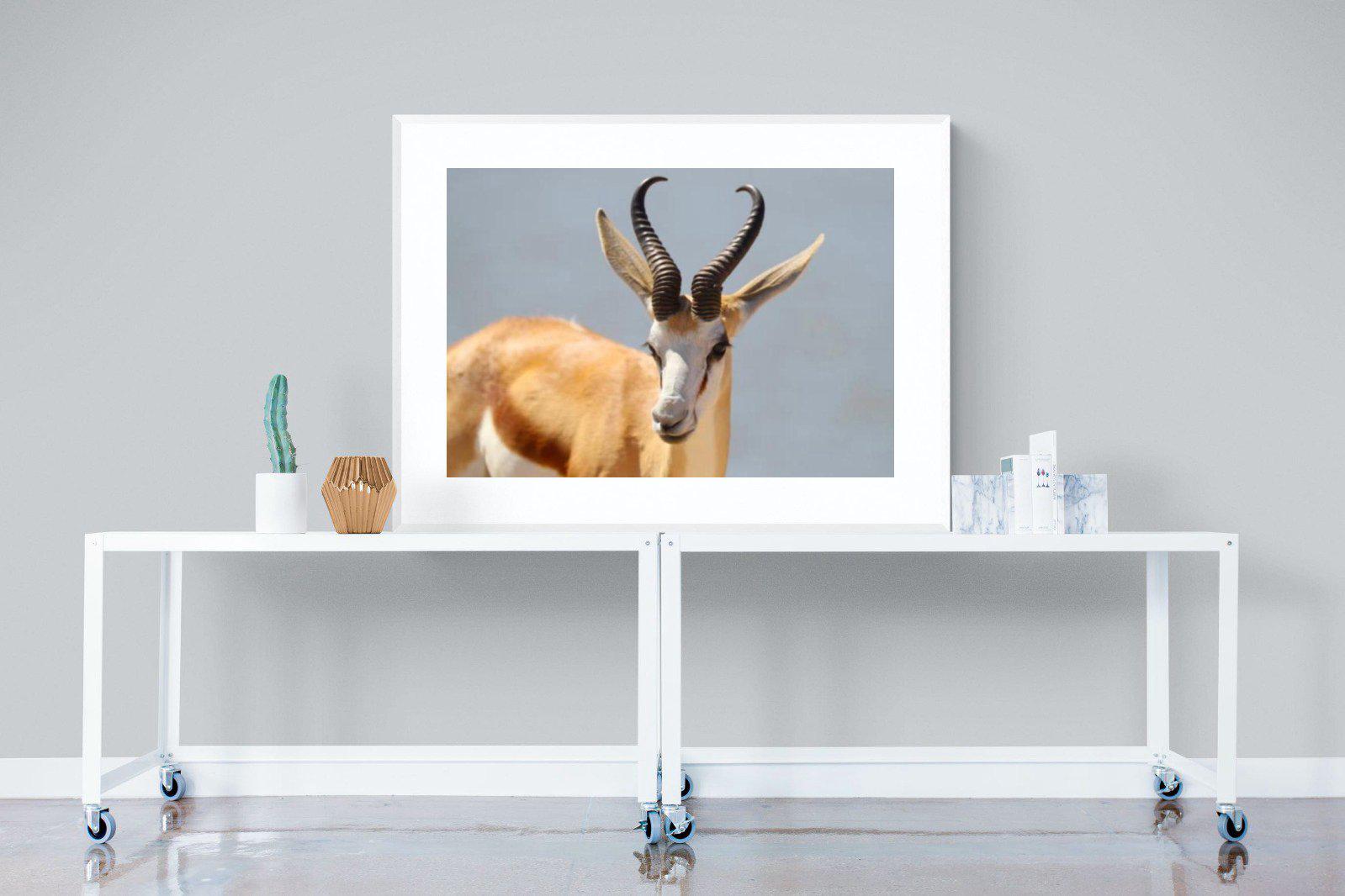 Bok-Wall_Art-120 x 90cm-Framed Print-White-Pixalot