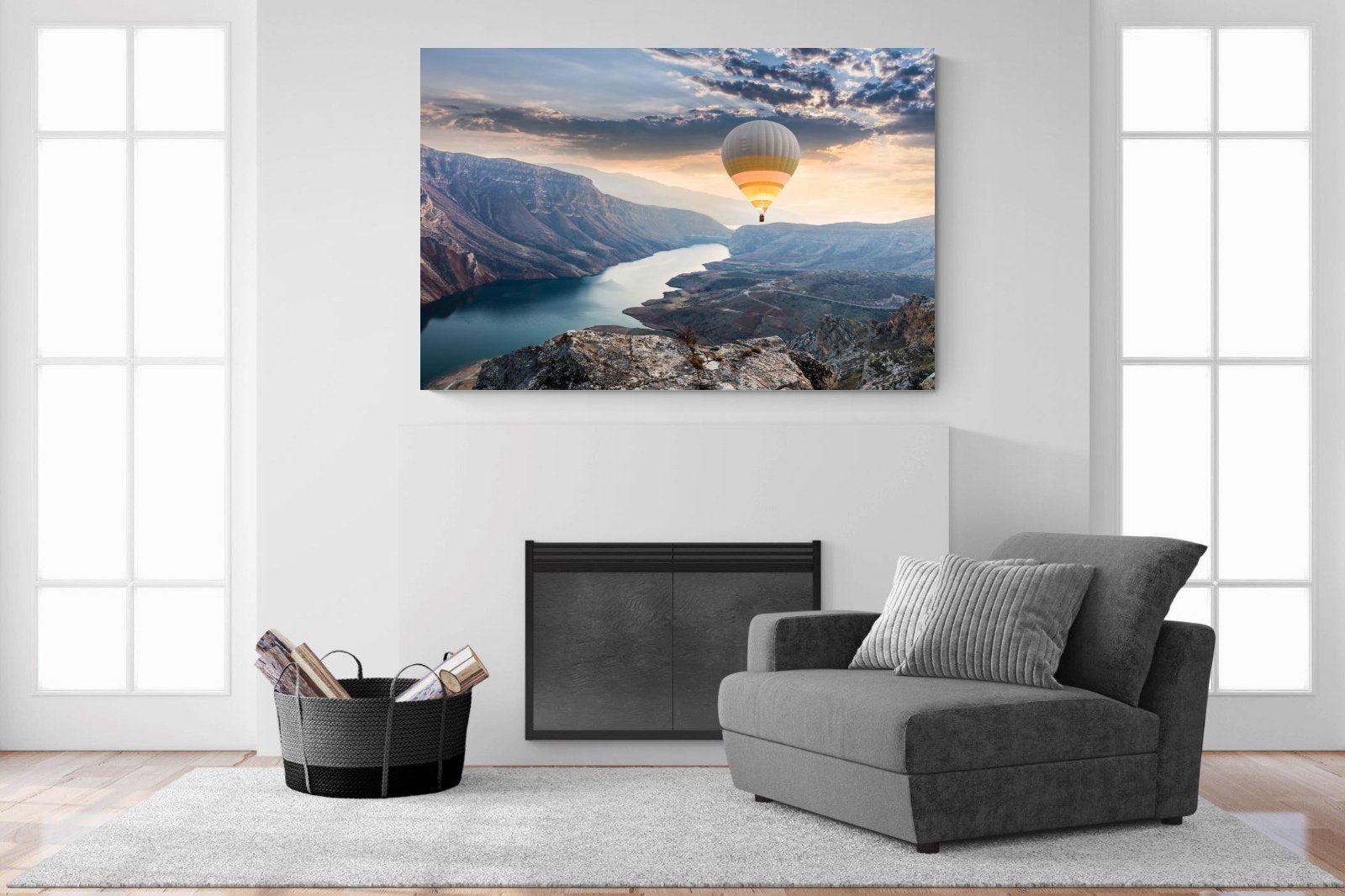 Botan Canyon-Wall_Art-150 x 100cm-Mounted Canvas-No Frame-Pixalot