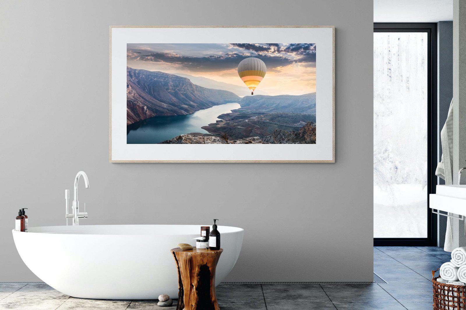 Botan Canyon-Wall_Art-180 x 110cm-Framed Print-Wood-Pixalot