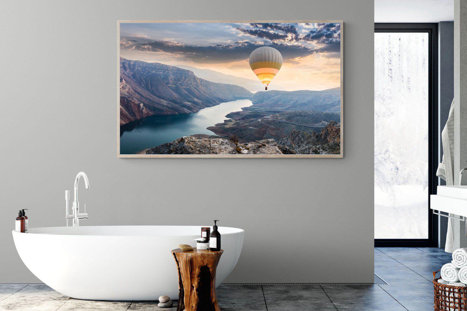 Botan Canyon-Wall_Art-180 x 110cm-Mounted Canvas-Wood-Pixalot