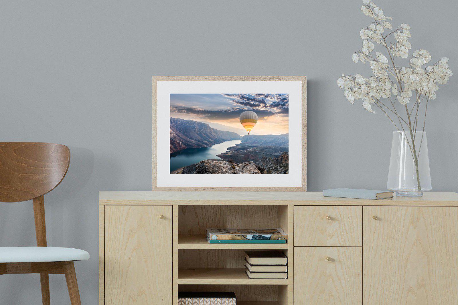Botan Canyon-Wall_Art-60 x 45cm-Framed Print-Wood-Pixalot