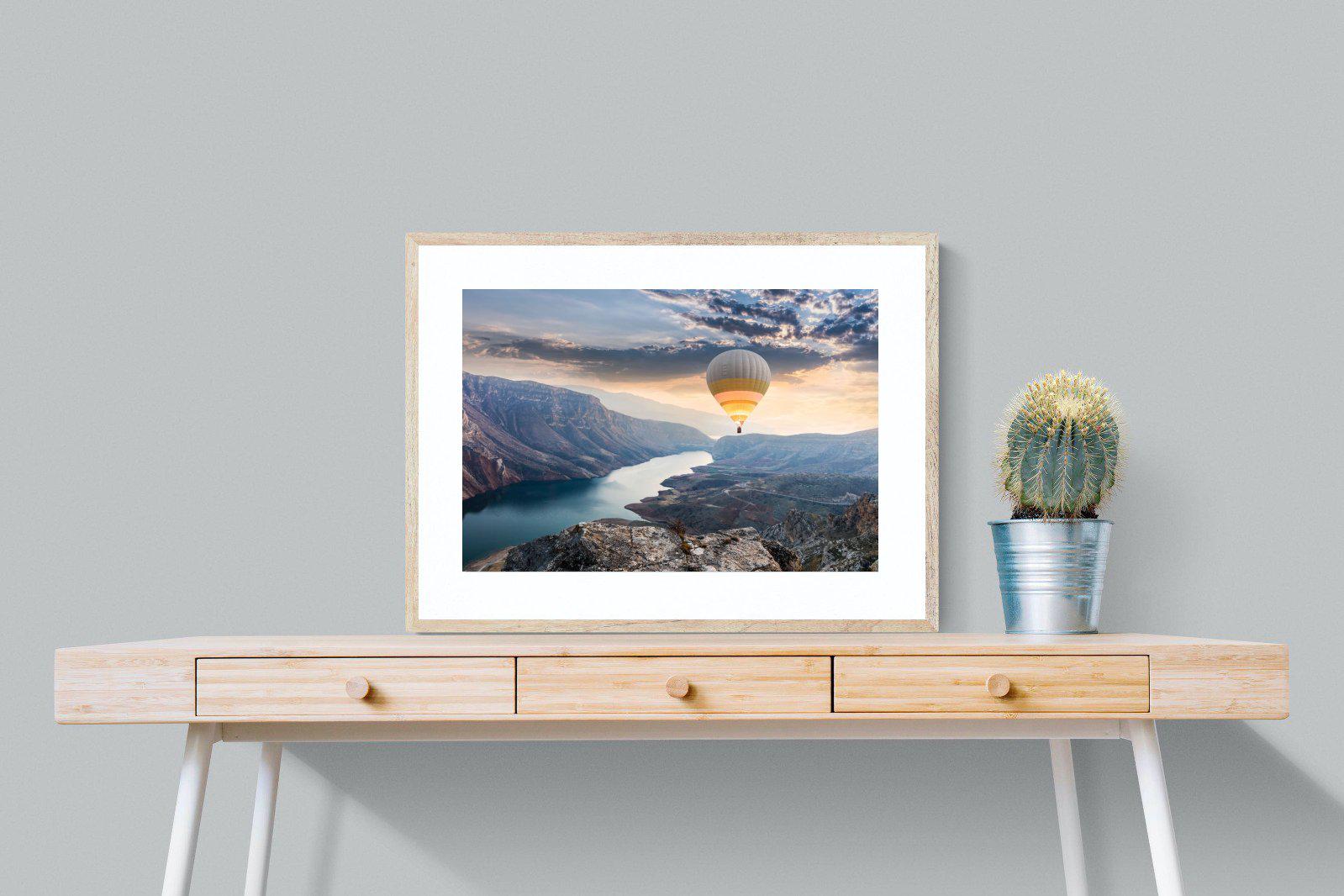 Botan Canyon-Wall_Art-80 x 60cm-Framed Print-Wood-Pixalot