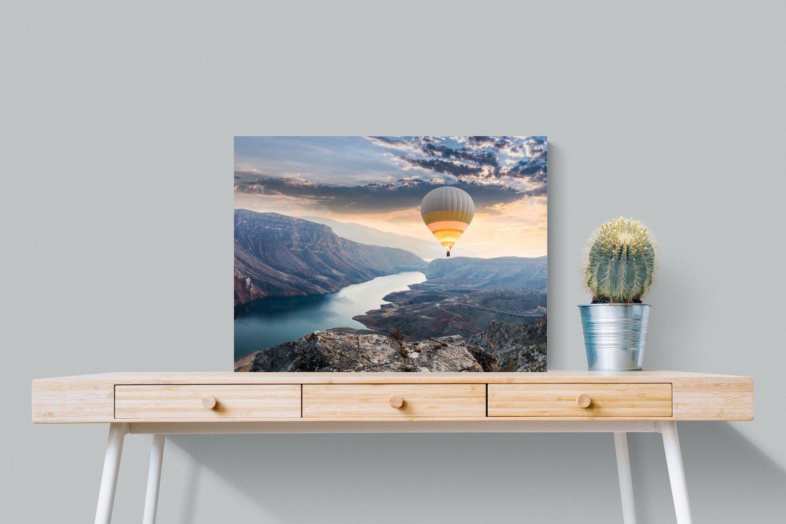 Botan Canyon-Wall_Art-80 x 60cm-Mounted Canvas-No Frame-Pixalot