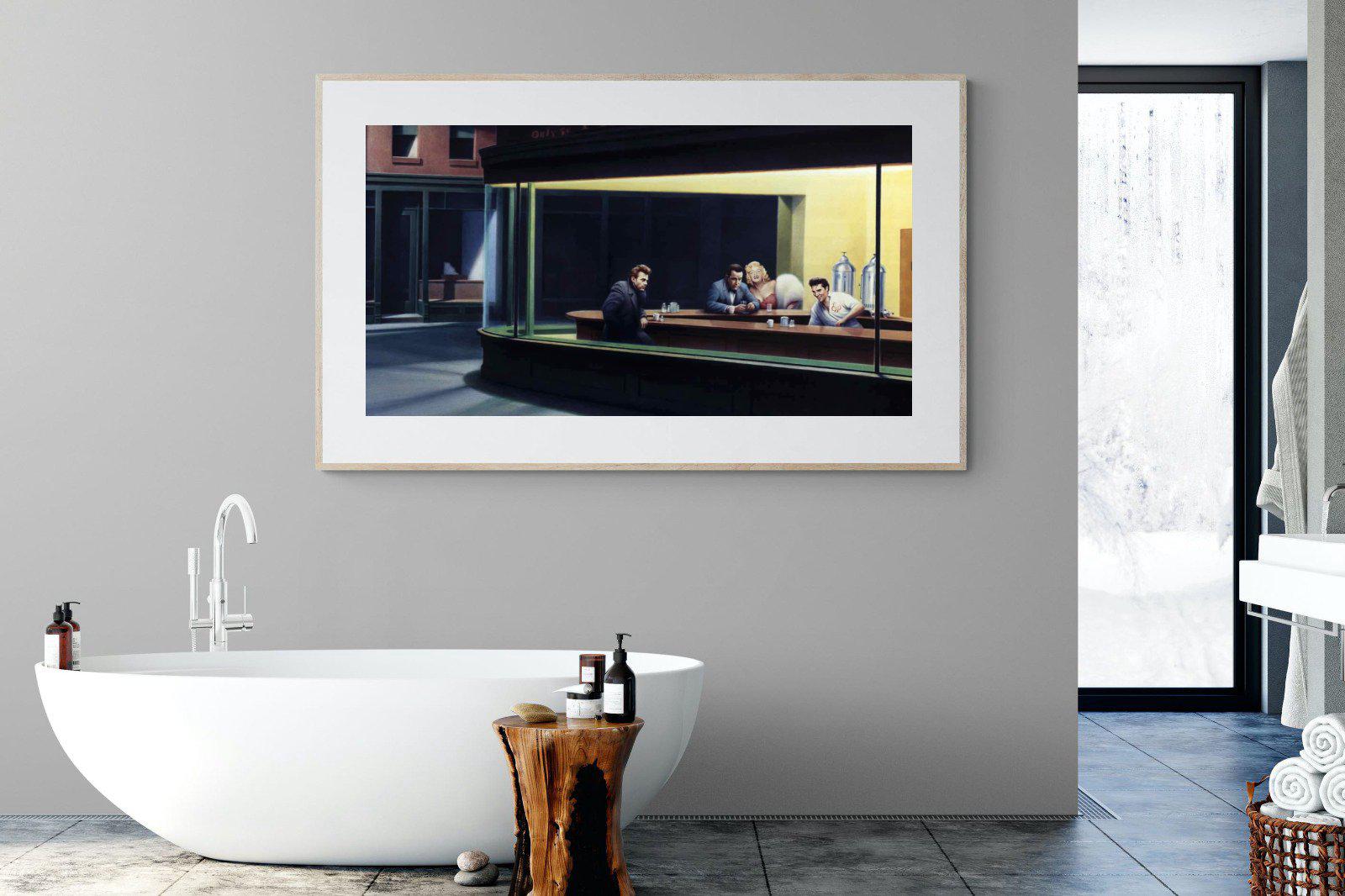 Boulevard of Broken Dreams-Wall_Art-180 x 110cm-Framed Print-Wood-Pixalot