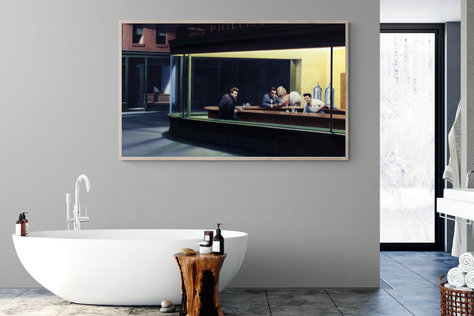 Boulevard of Broken Dreams-Wall_Art-180 x 110cm-Mounted Canvas-Wood-Pixalot