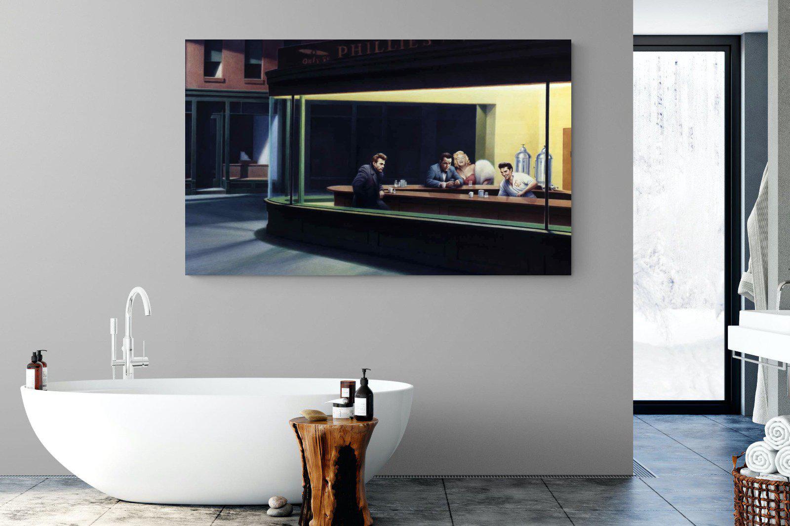 Boulevard of Broken Dreams-Wall_Art-180 x 110cm-Mounted Canvas-No Frame-Pixalot